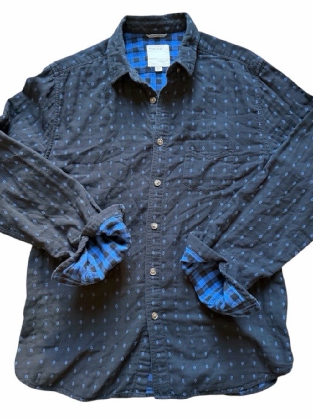 Life After Denim Plaid Button-Down Shirt